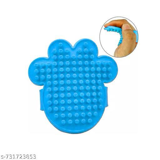 "2-IN-1 Pet Bath & Massage Brush Soft Silicone Grooming Tool"